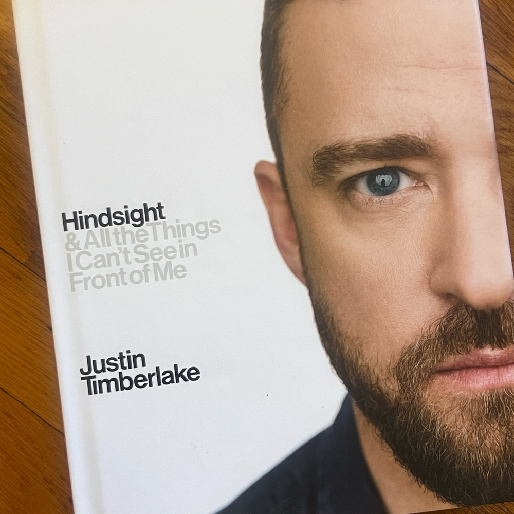 Hindsight by Justin Timberlake Hardcover Book